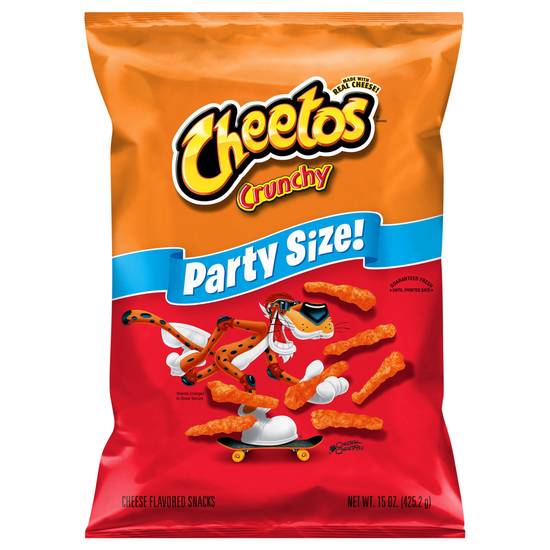Cheetos Party Size! Crunchy Cheese Snacks