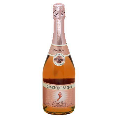 Barefoot Bubbly Brut Rose 750mL