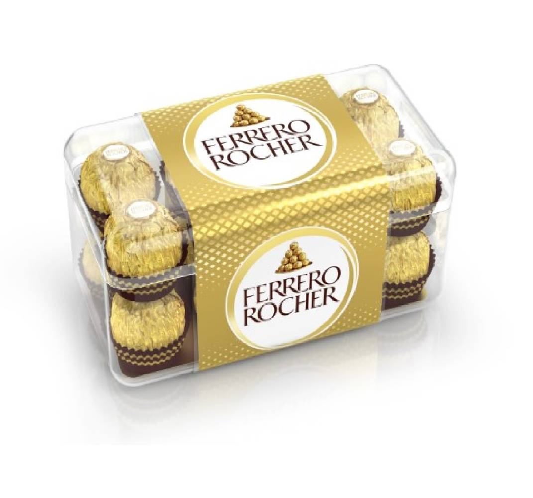 Ferrero Rocher - Chocolat bouchées fourrées aux noisettes (16)