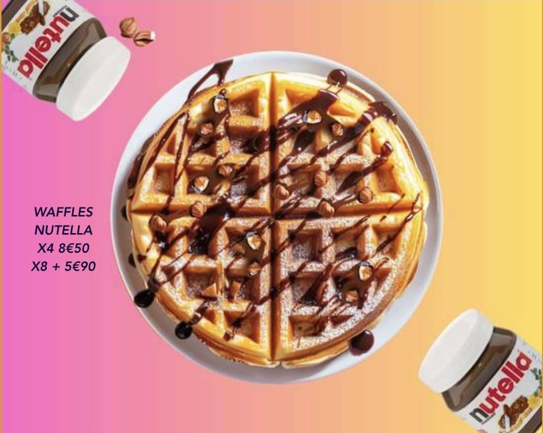 Waffles Nutella🤩