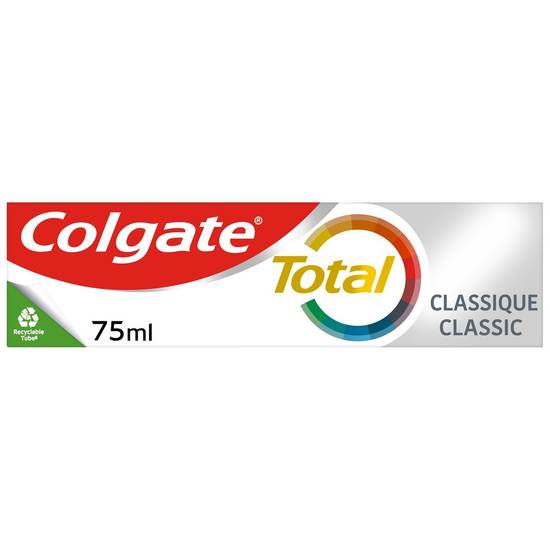 Dentifrice Colgate Total Classique - 75ml