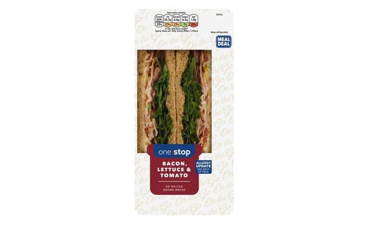 One Stop Bacon Lettuce & Tomato Sandwich (394397) 
