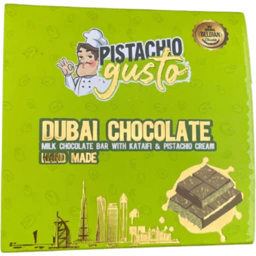 Pistachio Gusto Dubai Chocolate 100g