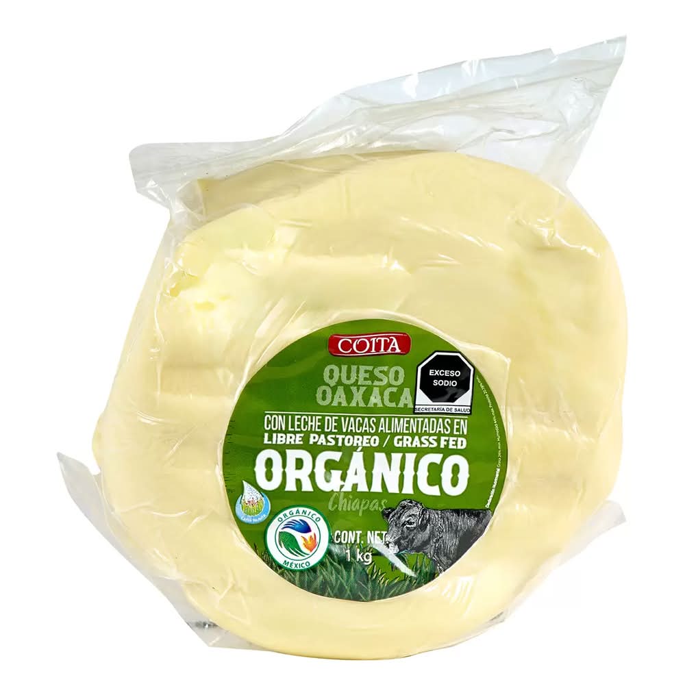 Coita · Queso oaxaca orgánico (1 kg)