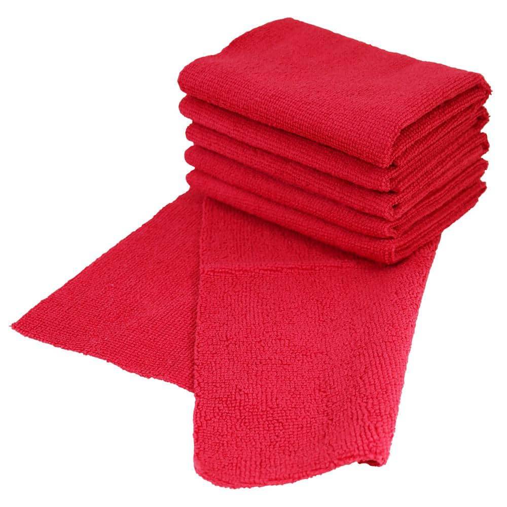 FloTool Shop Towel, Red (6 ct)