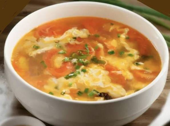 Tomato and egg soup 西红柿蛋花汤