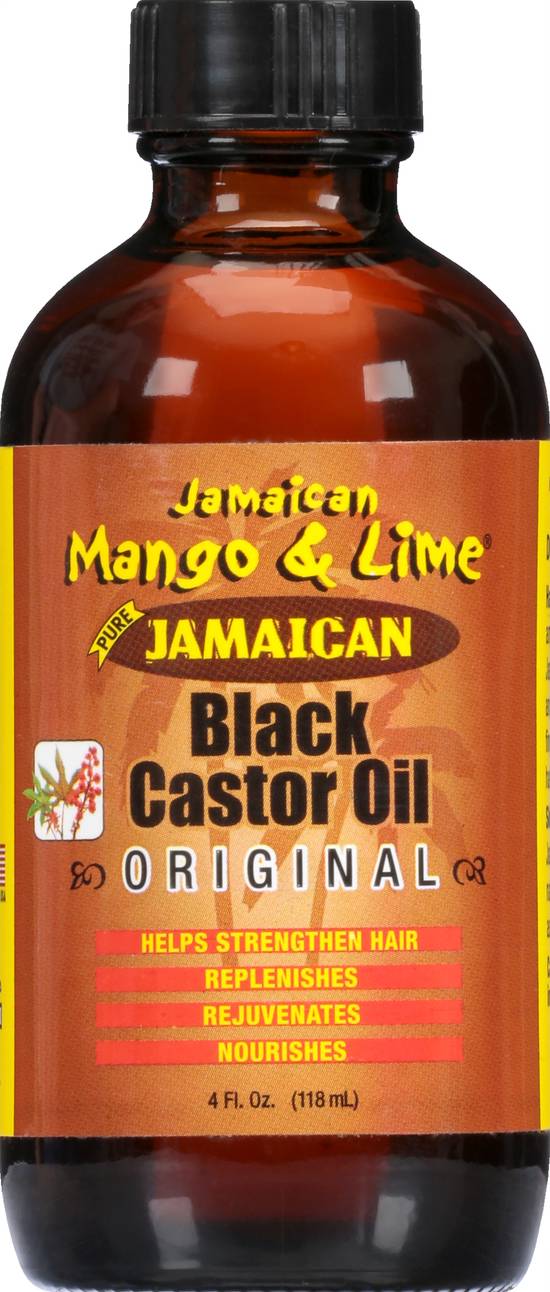 Jamaican Mango & Lime Original Pure Jamaican Black Castor Oil