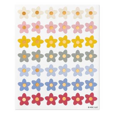 42ct Spring Flower Stickers