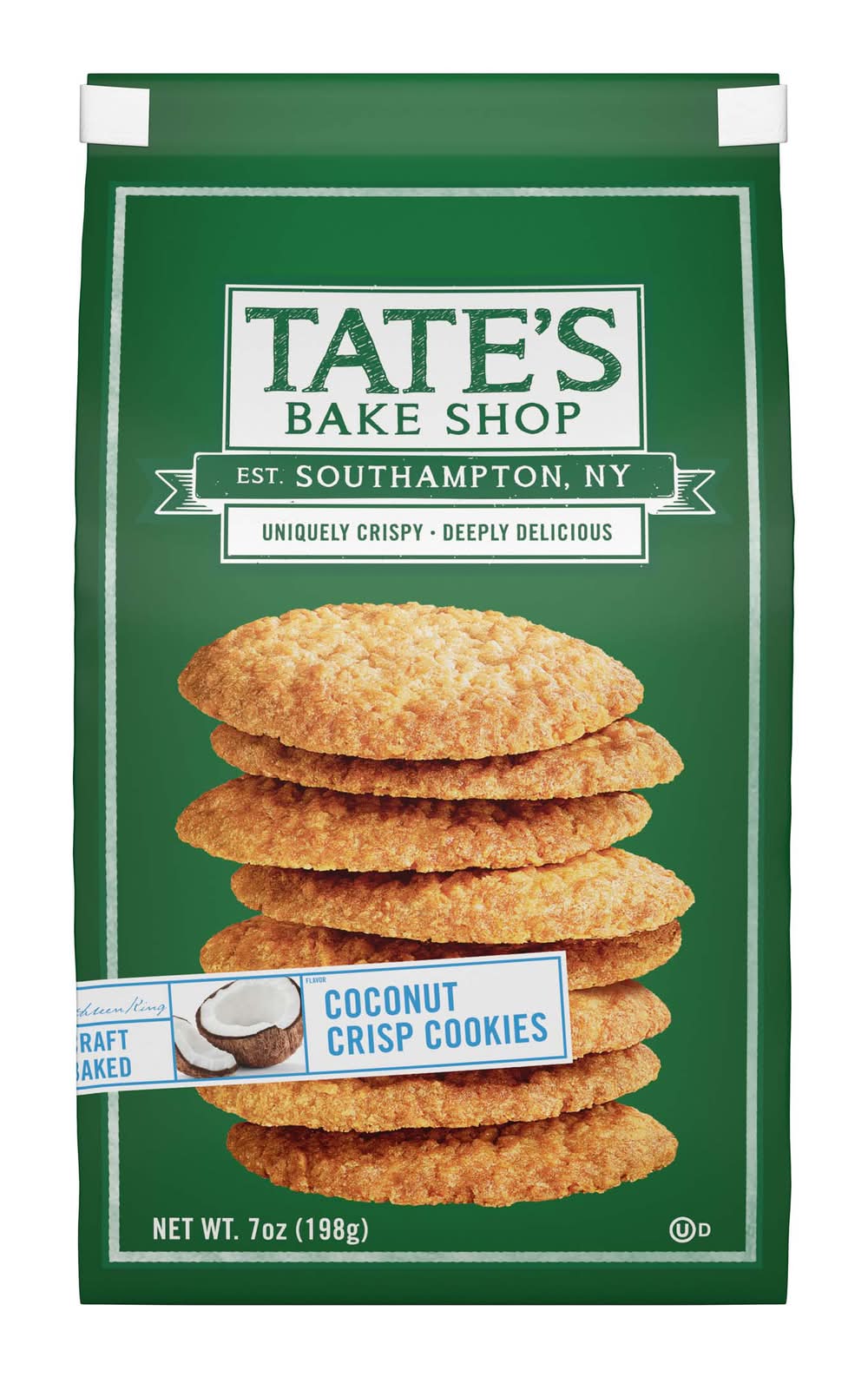 Tate's Bake Shop Coconut Crisp Cookies (7 oz)