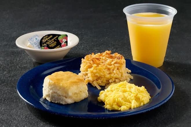 Scrambled Egg & Biscuit