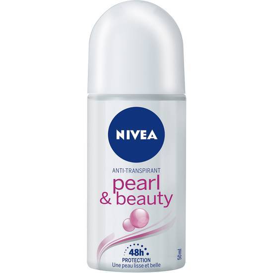 Déodorant bille femme nivea anti-transpirant 48h pearl & beauty 50ml