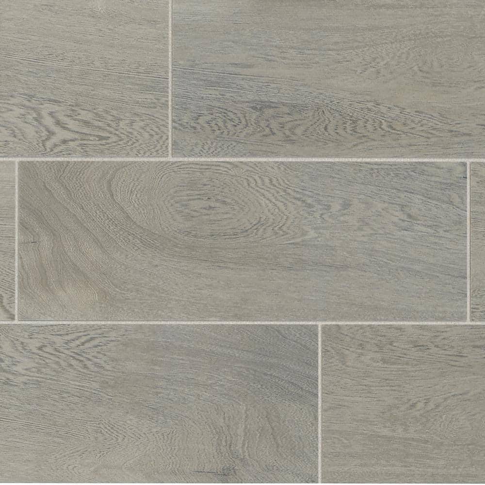 Trafficmaster Glenwood Fog 7 In. X 20 In. Ceramic Floor And Wall Tile (10.89 Sq. Ft. / Case)