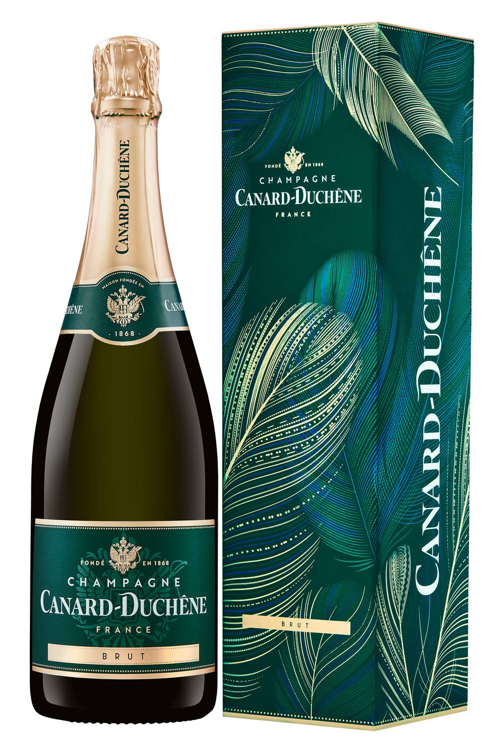 Canard Duchene Brut NV Champagne Gift Box 750ml