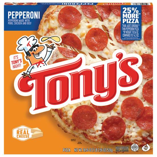 Tony's Pepperoni Pizza