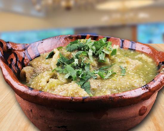Chicharrón en Salsa Verde