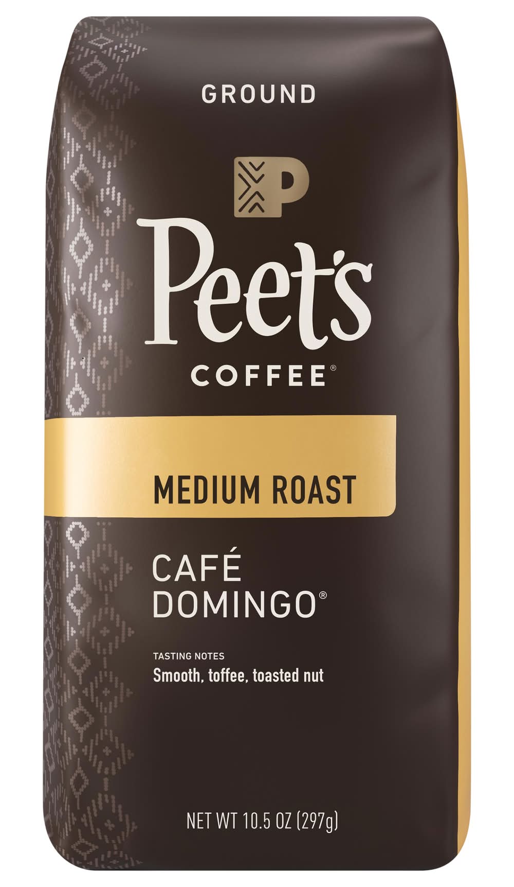 Peet's Coffee Medium Roast Ground Coffee, Cafe Domingo (10.5 oz)