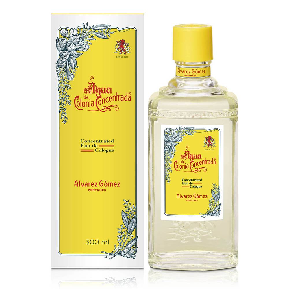 Agua de colonia ALVAREZ GOMEZ concentrada frasco 300 ml