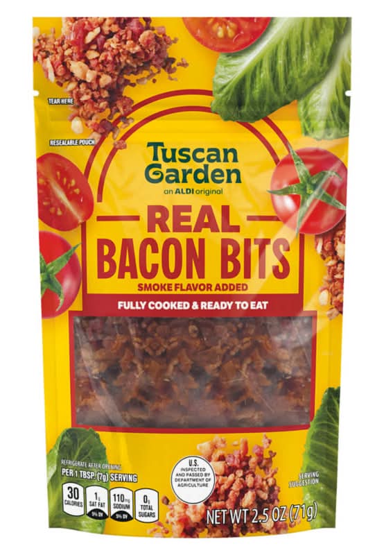 Tuscan Garden Fully-Cooked Real Bacon Bits (2.5 oz)