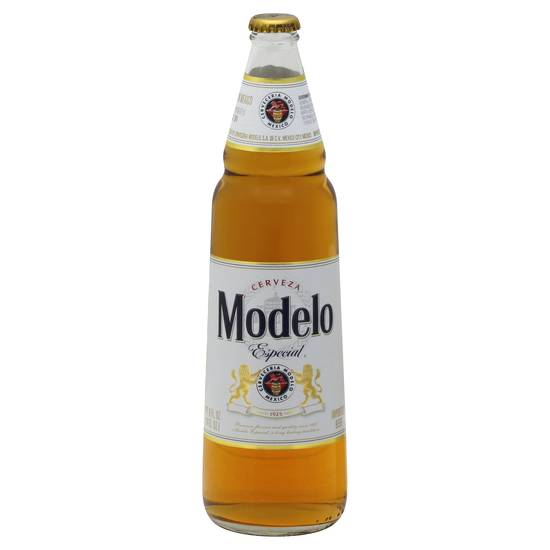 Modelo Cerveza Especial Mexican Lager Beer (24 fl oz)