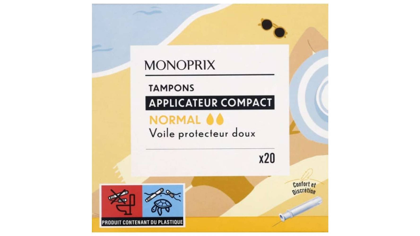 Monoprix - Tampons normal avec applicateur compact (female)