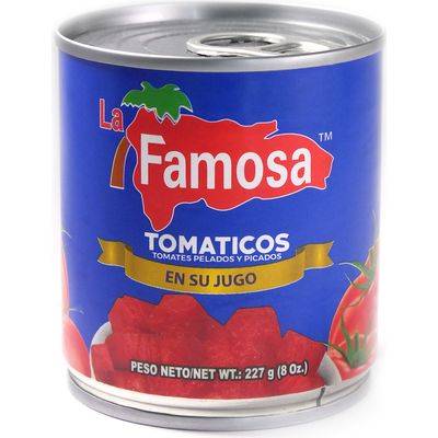 LA FAMOSA Tomaticos Picados  8oz
