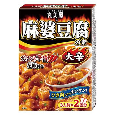 丸美屋　麻婆豆腐の素　大辛　１６２ｇ