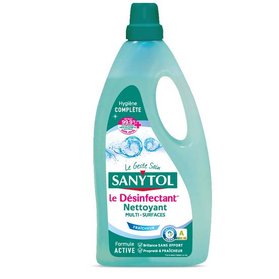 Sanytol - Nettoyant désinfectant sols et surfaces fraîcheur (1 L)