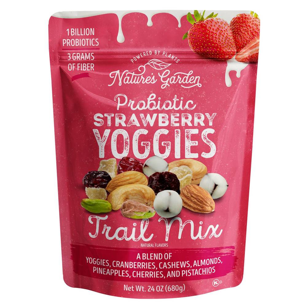 Nature's Garden Probiotic Strawberry Yoggies Trail Mix - Delivery in ...