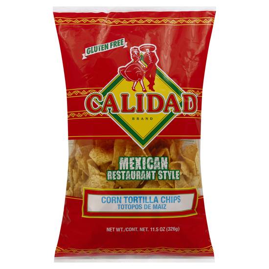 Calidad Mexican Restaurant Style Corn Tortilla Chips (11.5 oz)