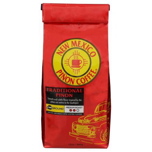 New Mexico Pinon Coffee Traditional Pinon Medium Roast Ground Coffee