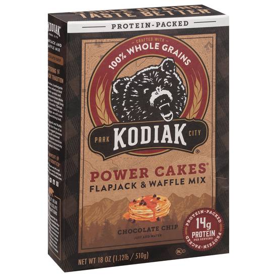 Kodiak Power Cakes Protein-Packed Chocolate Chip Flapjack & Waffle Mix