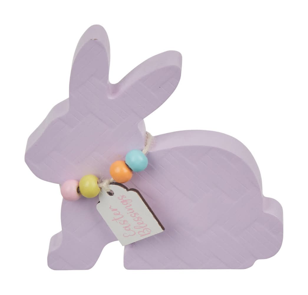 Easter Bunny Shaped Decor Mini Assorted