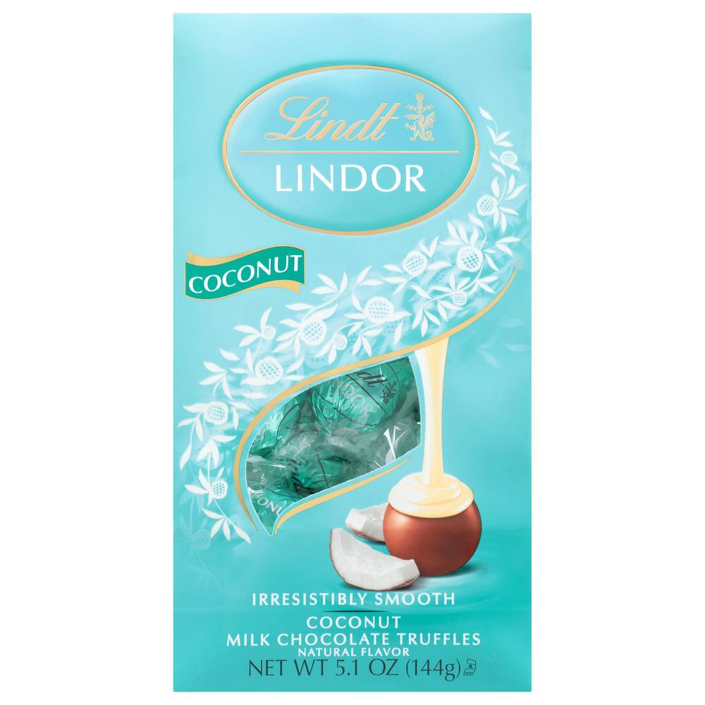 Lindt Lindor Coconut Milk Chocolate Truffles (5.1 oz)