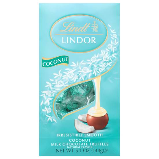 Lindt Lindor Coconut Milk Chocolate Truffles