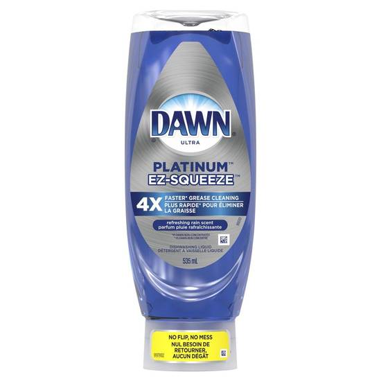 Dawn Ez-Squeeze Platinum Dishwashing Dish Soap (535 ml)