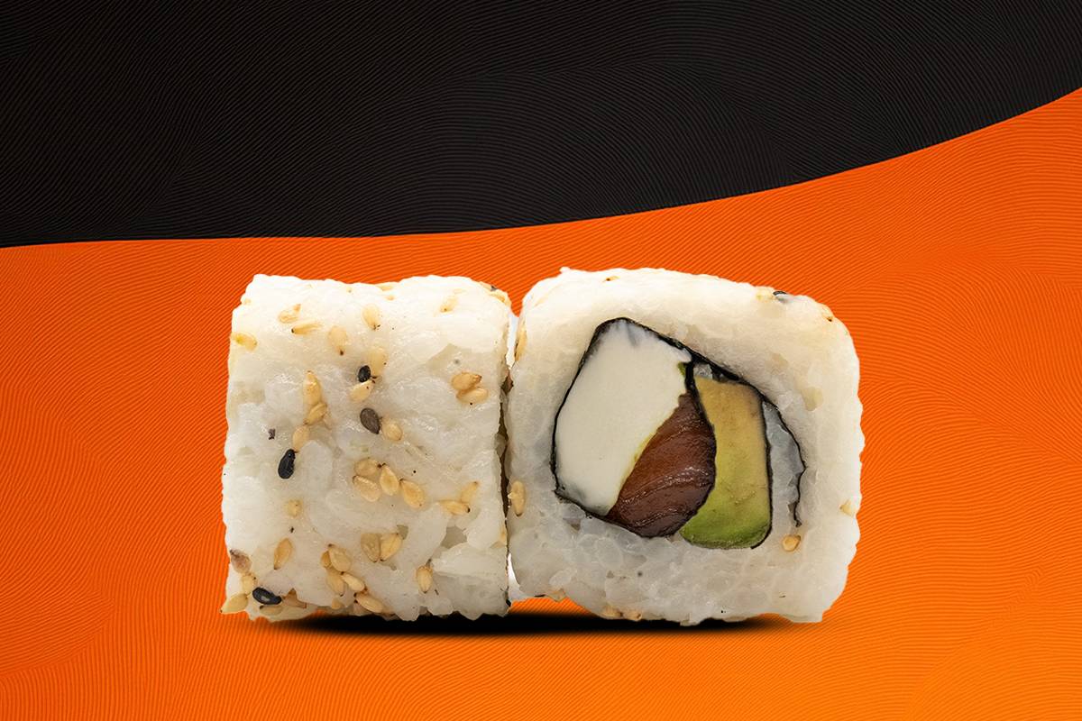 California Saumon Avocat Cheese - 6 pièces