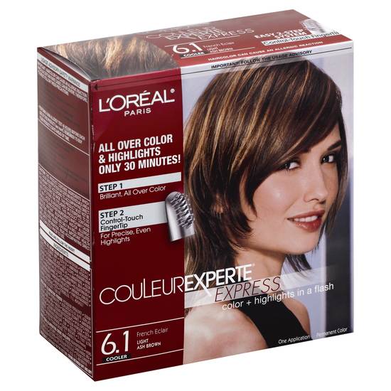 L'oreal Couleur Experte Hair Color + Hair Highlights (light ash brown french eclair 6.1)