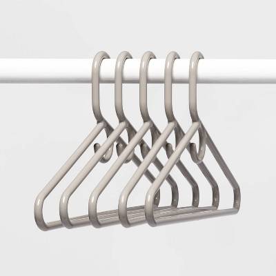 Room Essentials Super Heavy Weight Hangers, Gray