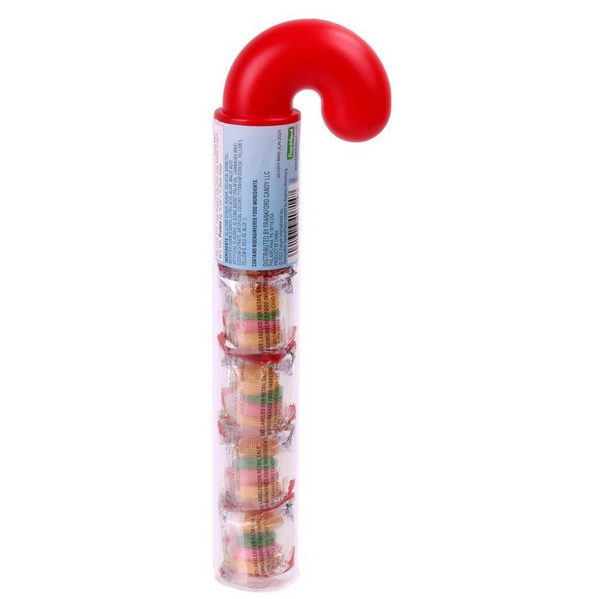 Gummy Krabby Patties Holiday Candy Cane Tube, 1ct, 1.6oz - SpongeBob SquarePants