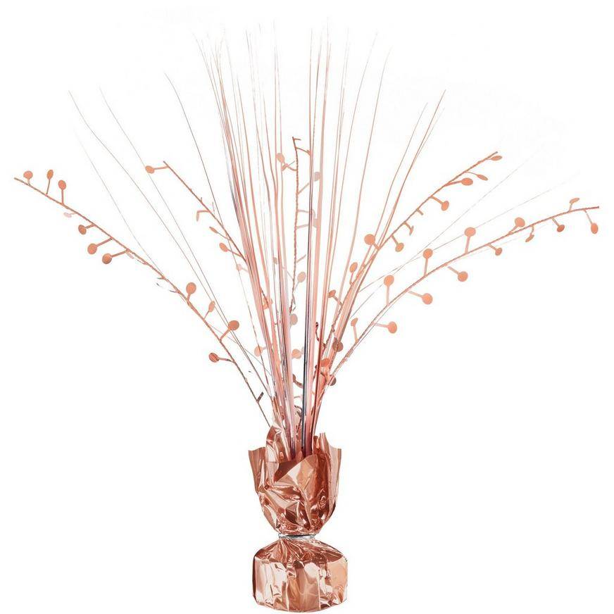 Party City Spray Centerpiece (12 in/rose gold)