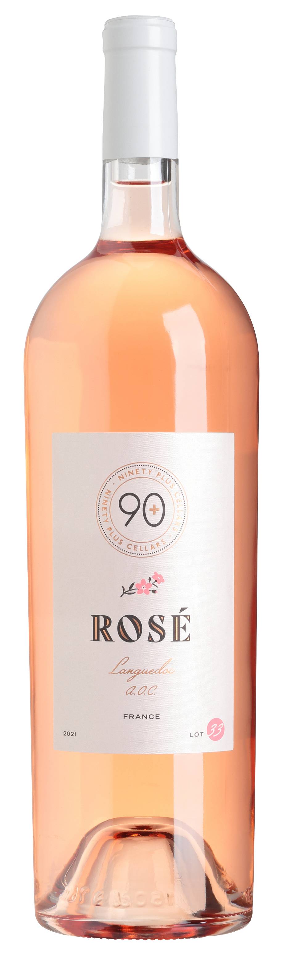 90+ Cellars Lot 33 Cellars Rose Wine (1.5 L)