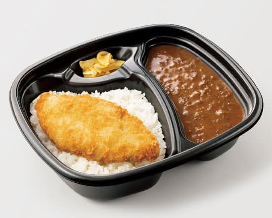 白身フライカレー