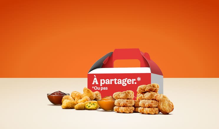 KINGBOX 10 King Nuggets® + 10 Chili Cheese