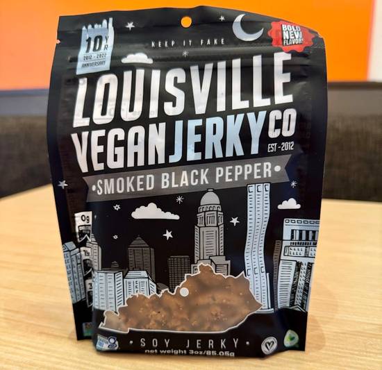 Louisville Vegan Jerky - Black Pepper