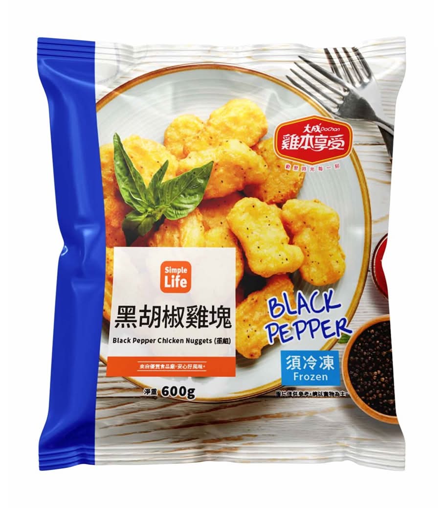 Simple Life 黑胡椒雞塊 (600 g)