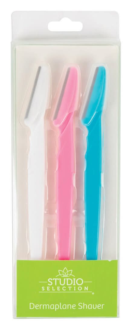 Studio Selection Dermaplane Shaver, Assorted (3 ct)