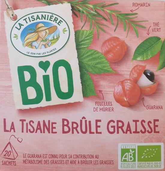 Tisaniere  infusion brule graisse