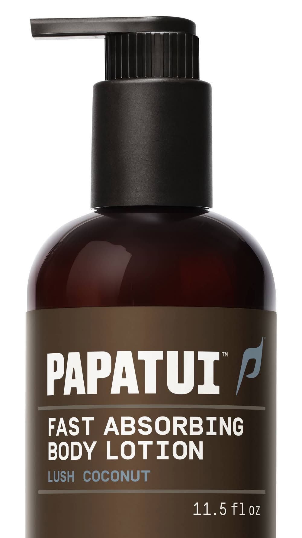 Papatui Fast Absorbing Body Lotion, Lush Coconut, Men (11.5 fl oz)