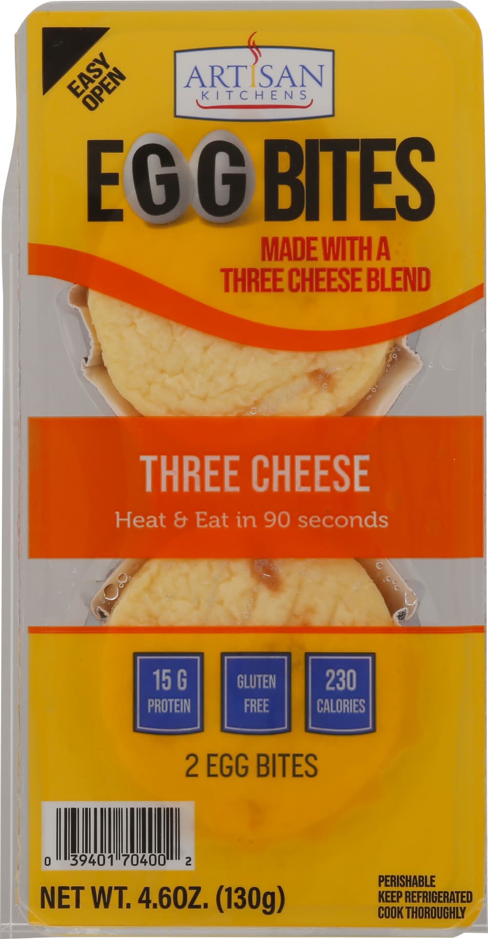 Artisan Kitchens Three Cheese Egg Bites (4.6 oz)