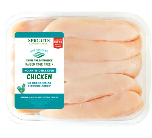 Sprouts Farmers Market Chicken Tenders No Antibiotics Ever (Avg. 1.3lb)